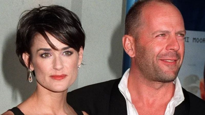 Los rumores de engaño que rodearon la relación de Demi Moore y Bruce Willis