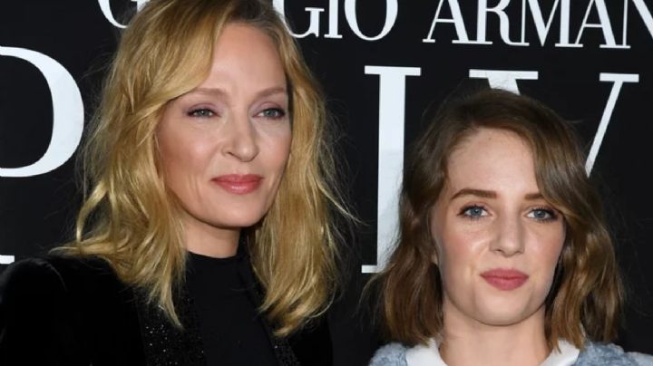 La hija de Uma Thurman, Maya, es su gemela