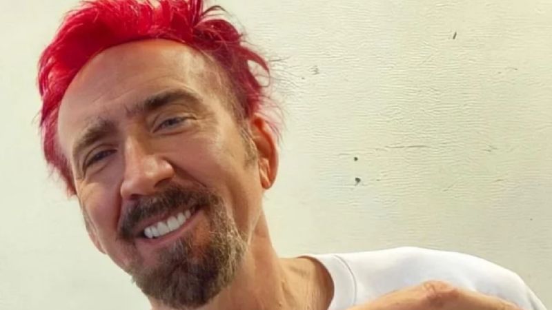 Nicolas Cage presenta un nuevo look impactante