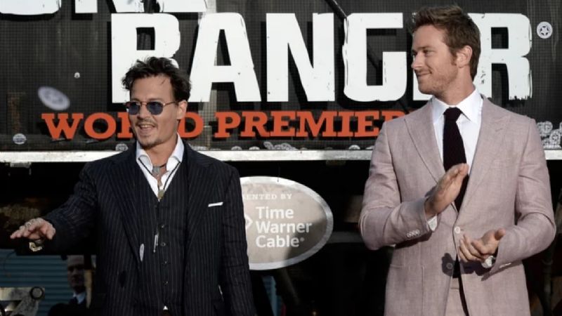 Dentro de la amistad fuera de la pantalla de Armie Hammer y Johnny Depp