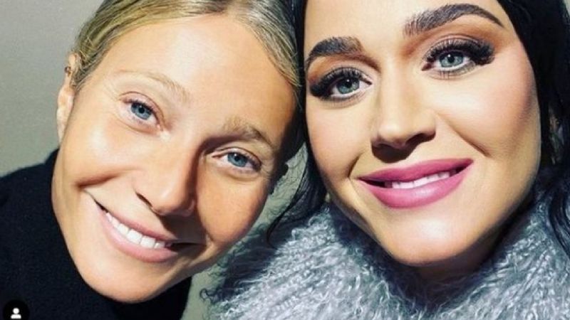 Katy Perry es tildada de 'figura de cera' después de que la estrella compartió una selfie con Gywneth Paltrow