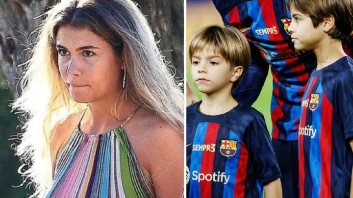 ¿¡No la pasa!? Sasha, el hijo menor de Shakira y Piqué no se muestra a gusto con Clara Chía