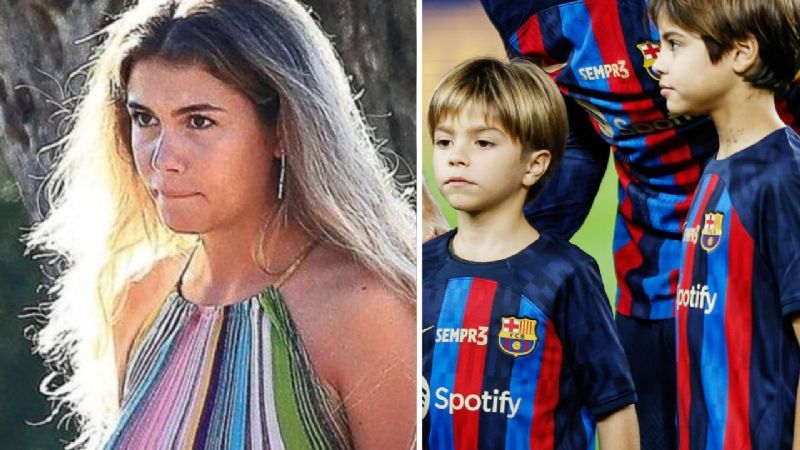 ¿¡No la pasa!? Sasha, el hijo menor de Shakira y Piqué no se muestra a gusto con Clara Chía