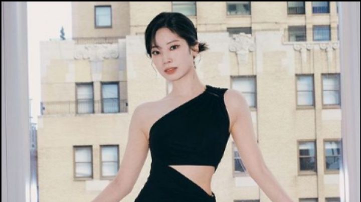 Con sexy vestido negro, Dahyun de Twice elevó la temperatura en la Semana de la Moda de Nueva York