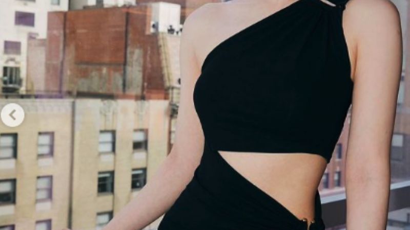 Con sexy vestido negro, Dahyun de Twice elevó la temperatura en la Semana de la Moda de Nueva York