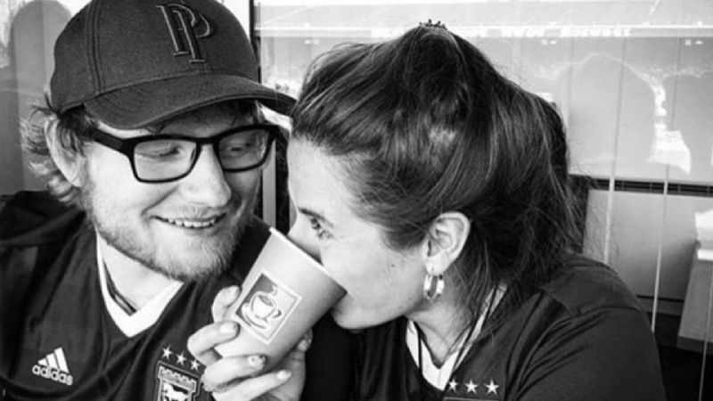 La esposa de Ed Sheeran superó un tumor mientras estaba embarazada