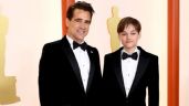 Parece un ángel, Colin Farrel presumió a su hijo en la alfombra roja de los Oscar