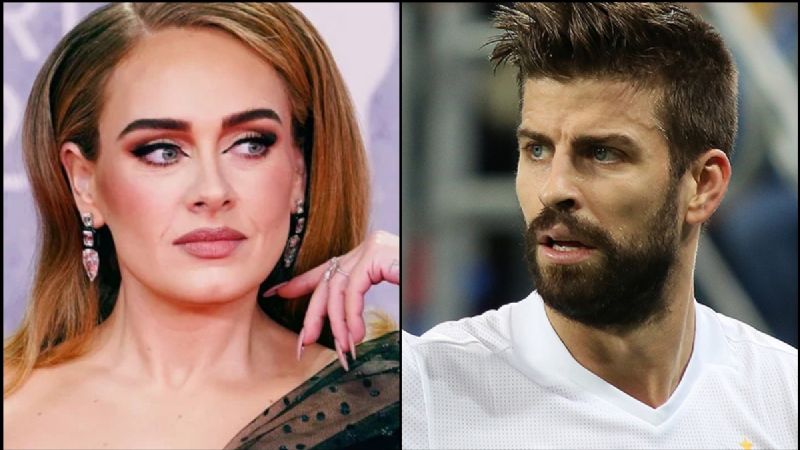 Insospechado, Adele le lanza un dardo venenoso a Gerard Piqué en nombre de Shakira