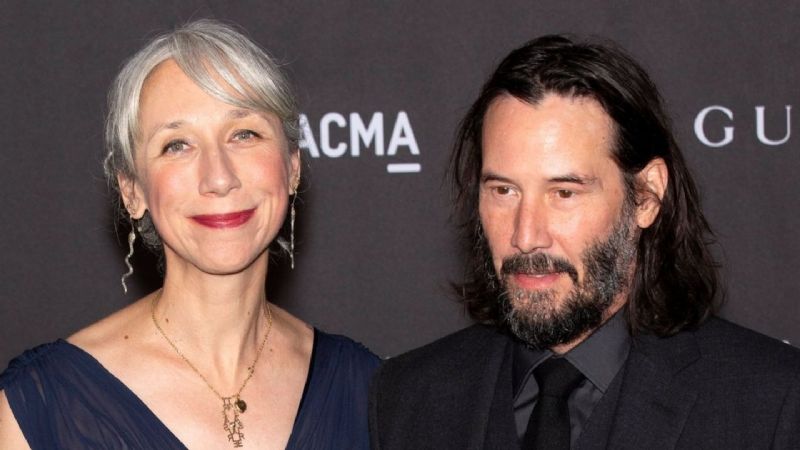 Keanu Reeves hizo un raro comentario sobre su relación con Alexandra Grant