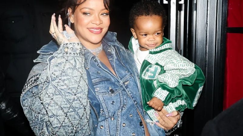 El hijo de Rihanna es el bebé de las celebrities mejor vestido