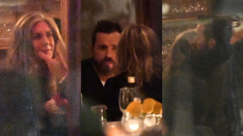 ¡Jennifer Aniston y Justin Theroux se reúnen para una cena en Nueva York junto a Jason Bateman!