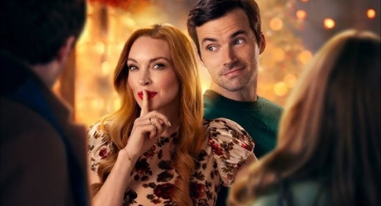 Está en Netflix: la nueva comedia romántica con Lindsay Lohan ideal para los amantes de la Navidad