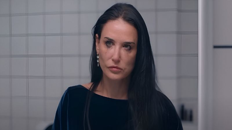 Esta es la cantidad de horas que necesitó Demi Moore para transformar su cuerpo para la película ‘La sustancia’